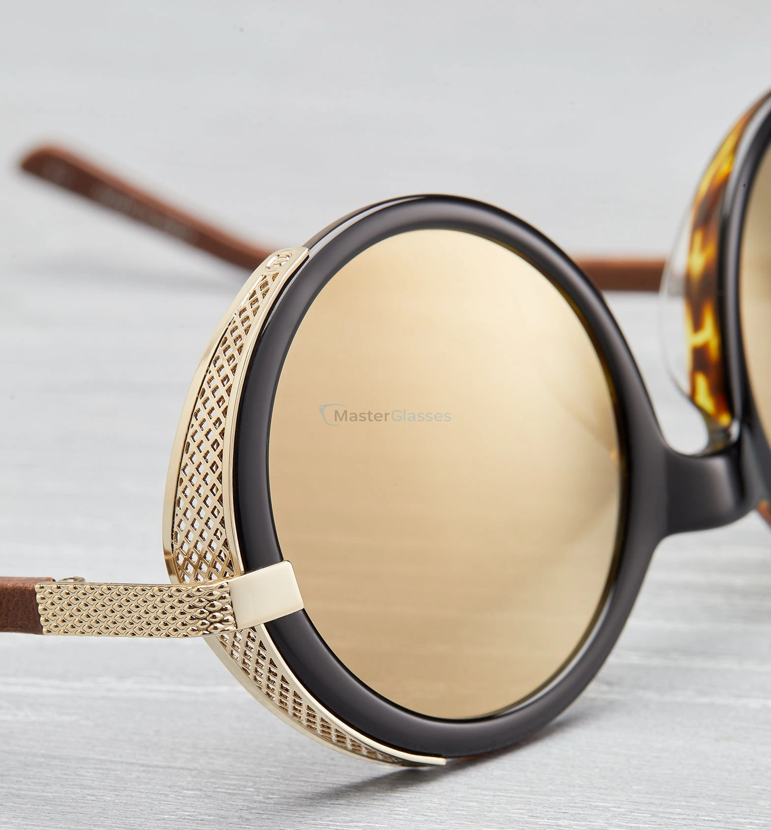 Belstaff Monaco 02_black_on_brown/gold_titanium/light_brown_leather/solid_brown_super_bronze_mirror 49/20