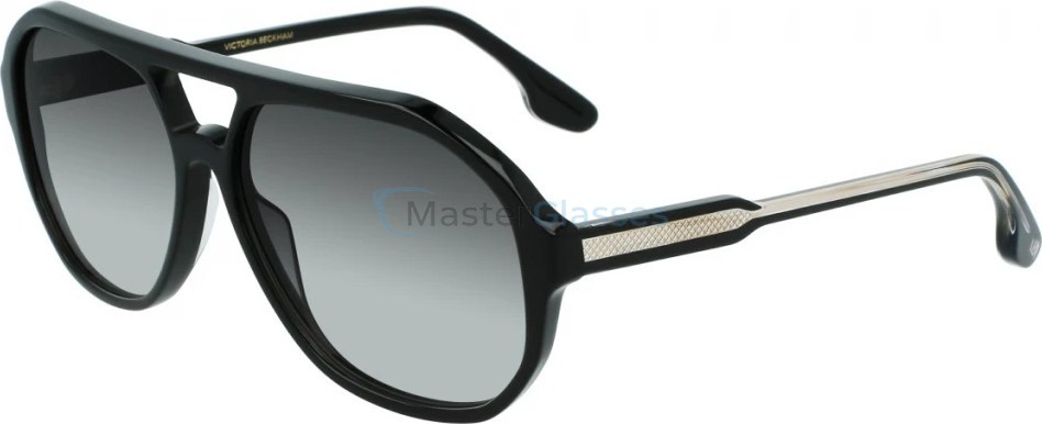   VICTORIA BECKHAM VB633S 001,  BLACK, GRADIENT GREY