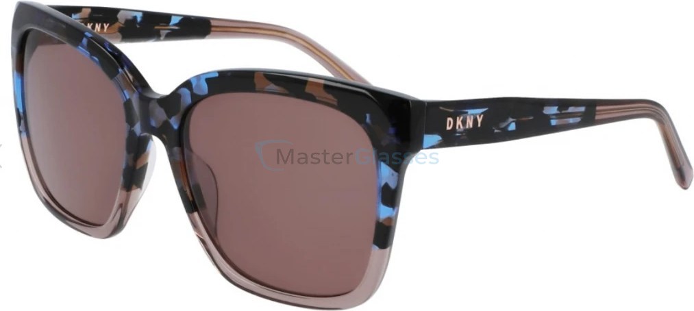   DKNY DK534S 270,  CRYSTAL MINK/BLUE/BK TORTOISE, BROWN