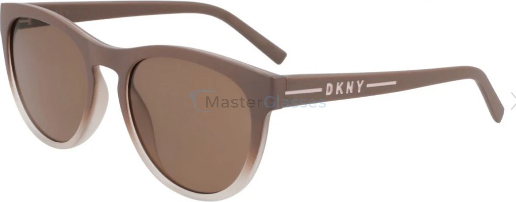   DKNY DK536S 270,  MINK/PINK GRADIENT, BROWN