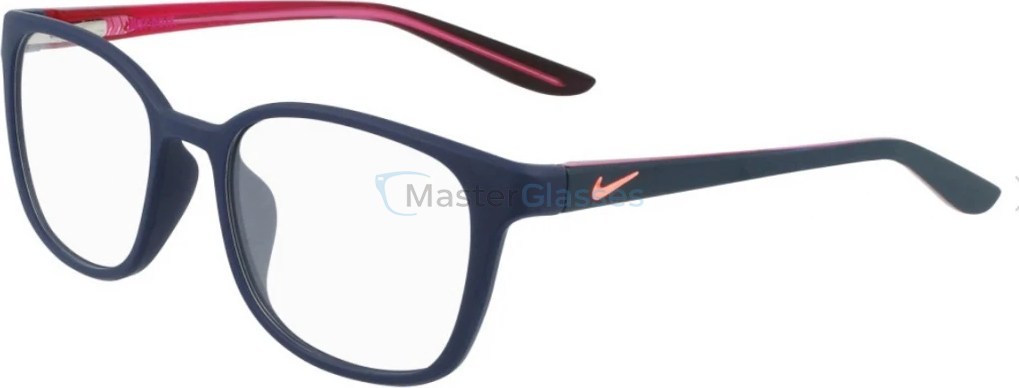  NIKE 5027 406,  MATTE MIDNIGHT NAVY/PINK, CLEAR