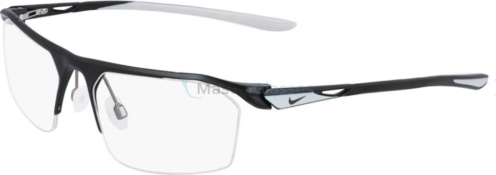  NIKE 8050 003,  SATIN BLACK/WOLF GREY, CLEAR