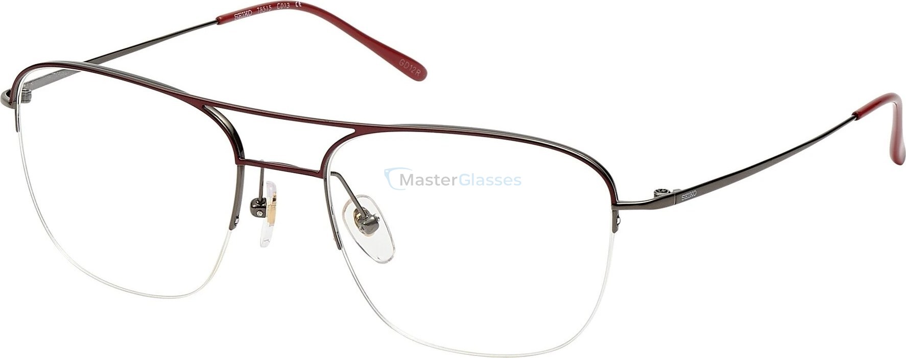 Seiko T8515 C013 BURGUNDY GUN MasterGlasses