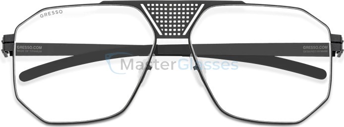 Оправа GRESSO Redford, Титан (Цвет оправы: черный)