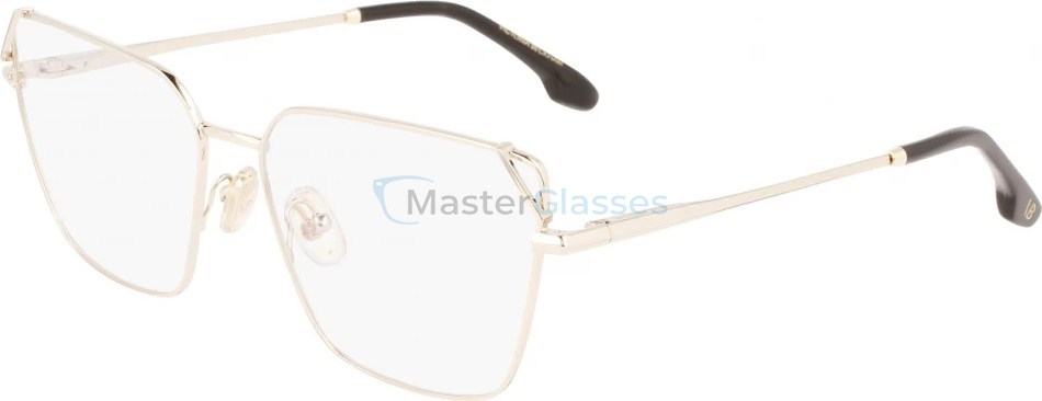  VICTORIA BECKHAM VB2126 717,  GOLD-BLACK, CLEAR