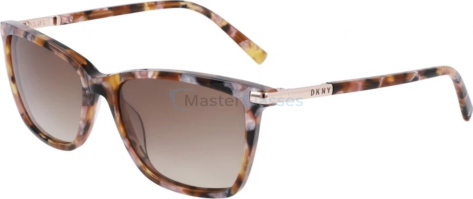   DKNY DK539S 205,  TORTOISE/PEARLIZED BLUSH, GRADIENT BROWN