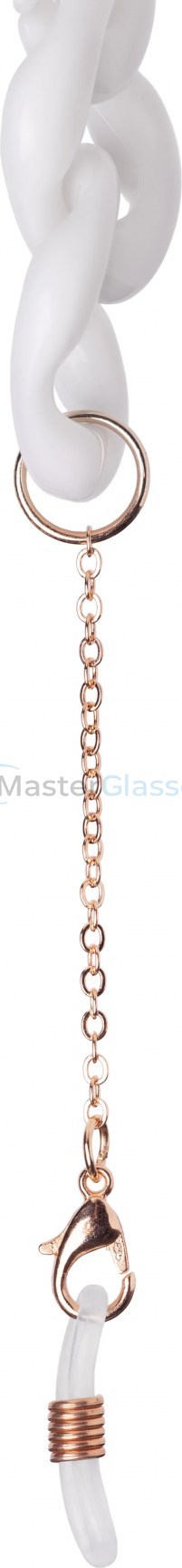    Glasses Chain GC20347 Gold White