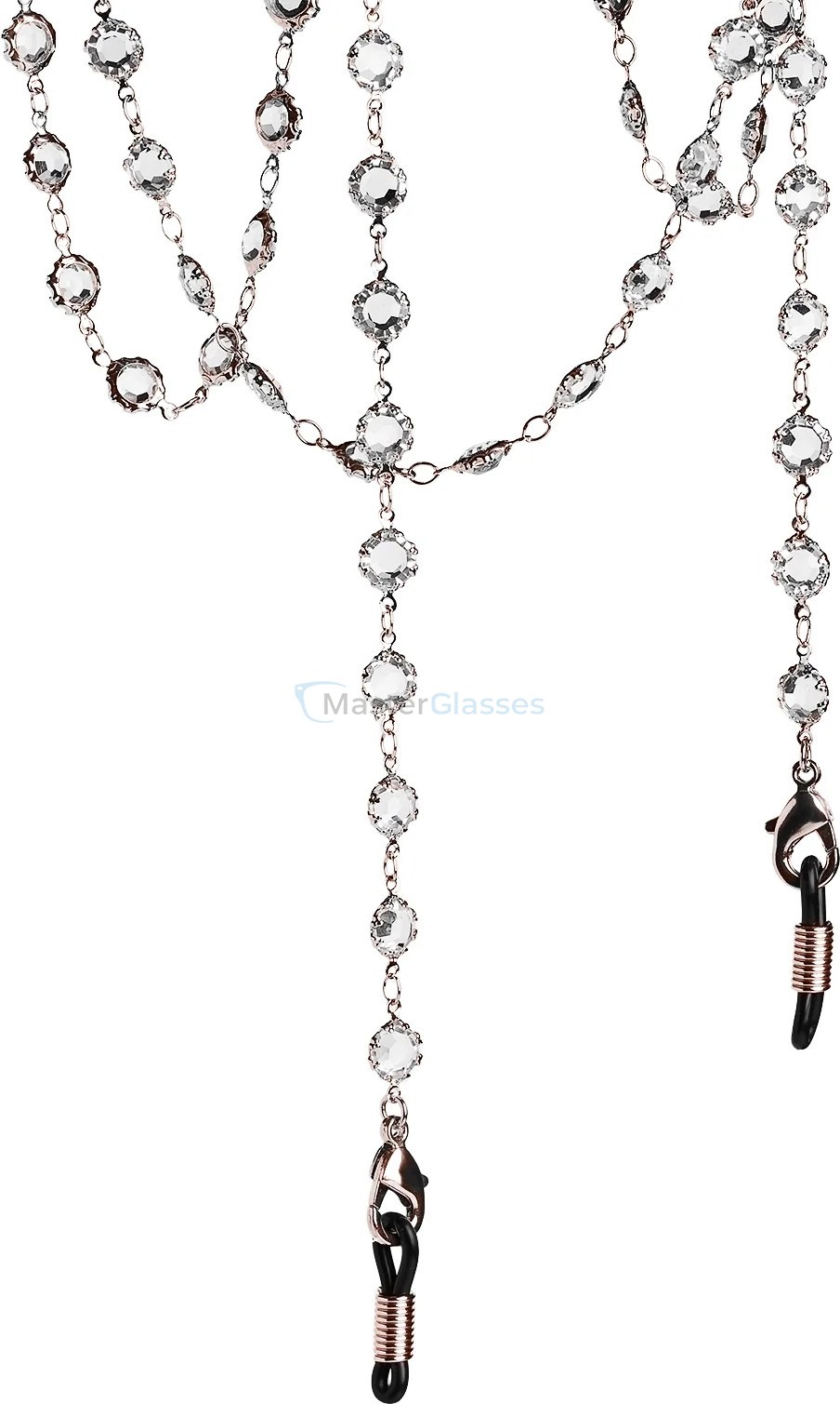    Glasses Chain GC42362 Rose Gold Drop