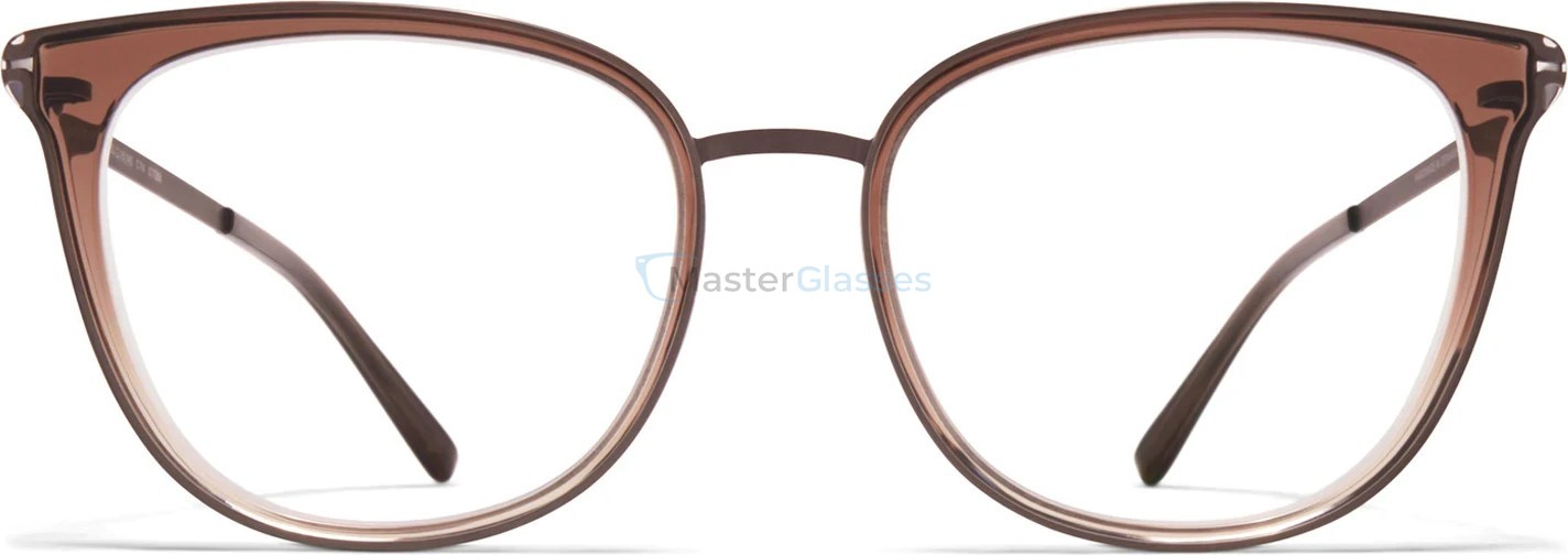  MYKITA ANNIKA 714,  A64-MOCCA/BROWN GRADIENT, CLEAR