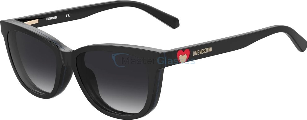     MOSCHINO LOVE MOL052/CS 807,  BLACK, DARK GREY SF