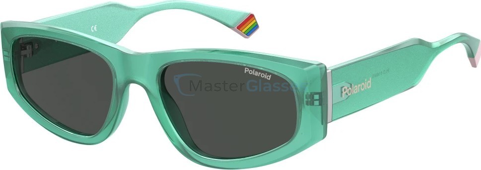   POLAROID PLD 6169/S 1ED,  GREEN, GREY PZ