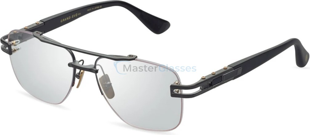  DITA GRAND-EVO Rx,  BLACK IRON - BLACK, CLEAR