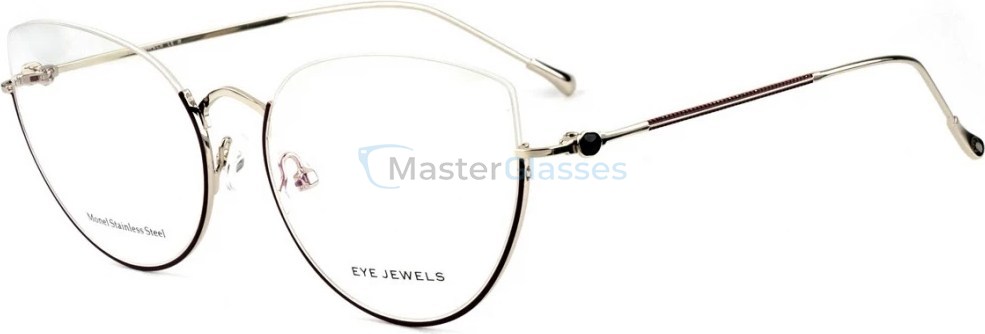  EYE JEWELS 1202,  CHOCOLATE, CLEAR