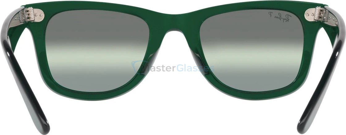   Ray-Ban Wayfarer RB2140 6615G4 Transparent Green
