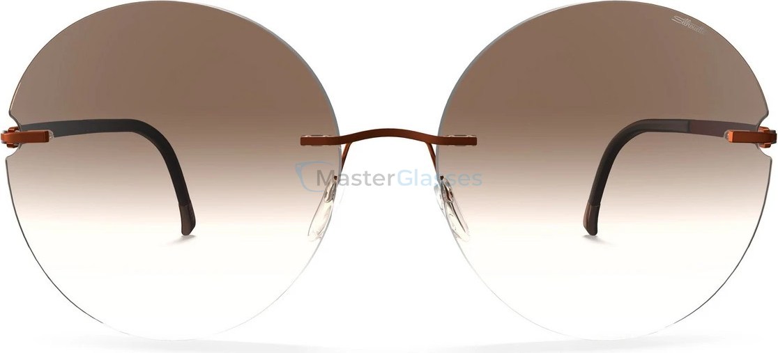   Silhouette 8190 2540 52/12 Rimless Shades Calella