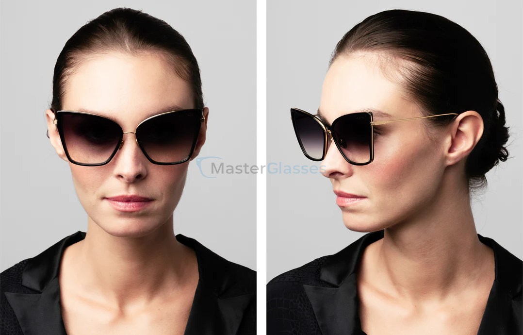 Солнцезащитные очки DITA Sunbird 21013-A-BLK-GLD-59