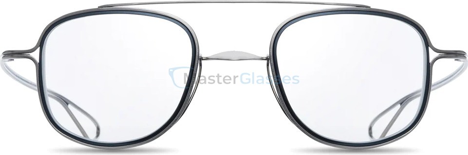  DITA TESSEL DTX118-46-01,  ANTIQUE SILVER - MIDNIGHT BLACK, CLEAR