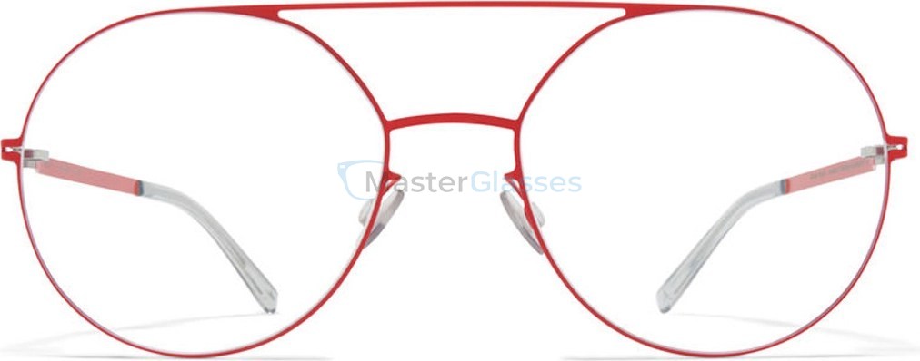  MYKITA LONNE 428,  RUSTYRED, CLEAR