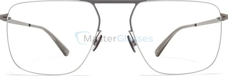  MYKITA ADRIANO 395,  SHINY SILVER/YALE BLUE, CLEAR
