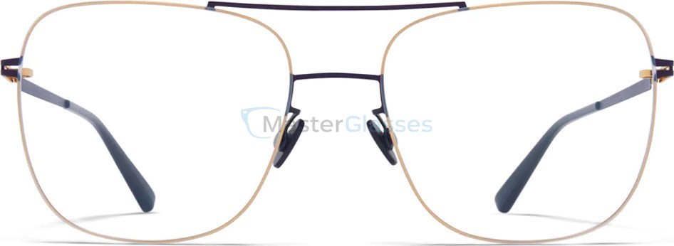  MYKITA RYOKO 256,  GOLD/INDIGO, CLEAR