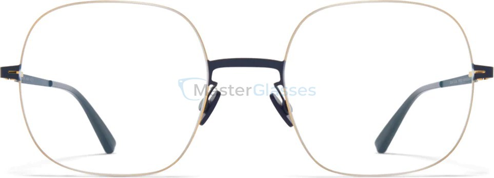  MYKITA MOMO 256,  GOLD/INDIGO, CLEAR