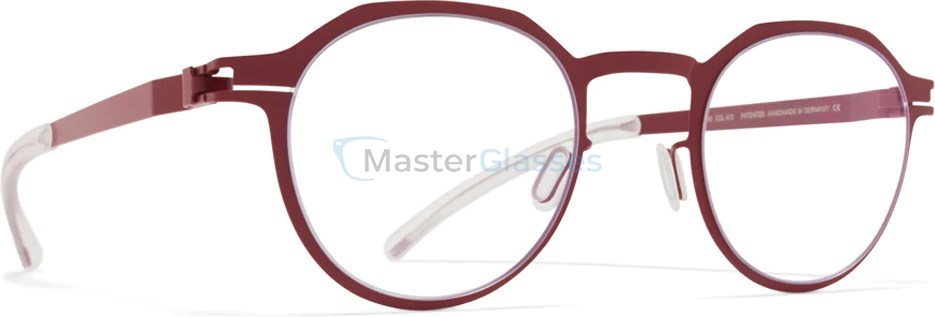 MYKITA ARMSTRONG 412,  CRANBERRY, CLEAR