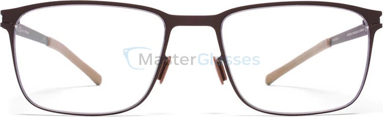  MYKITA HENNING 149,  DARK BROWN, CLEAR