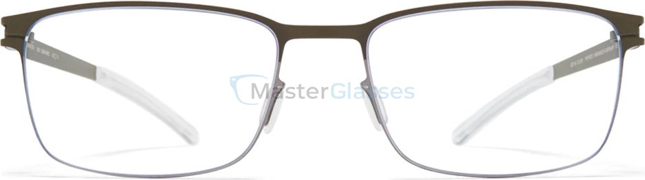  MYKITA GERHARD 391,  SHINY GRAPHITE/CAMOU GREEN, CLEAR