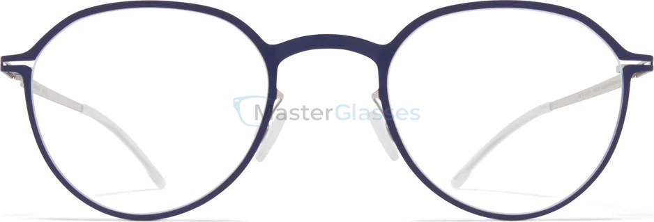  MYKITA GUNNARSON 512,  NAVY/SILVER (OUTSIDE/INSIDE), CLEAR