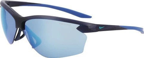   NIKE VICTORY E DV2144 451,  MATTE OBSIDIAN/BLUE MIRROR, COURSE TINT WITH SUPER BLUE MIRROR