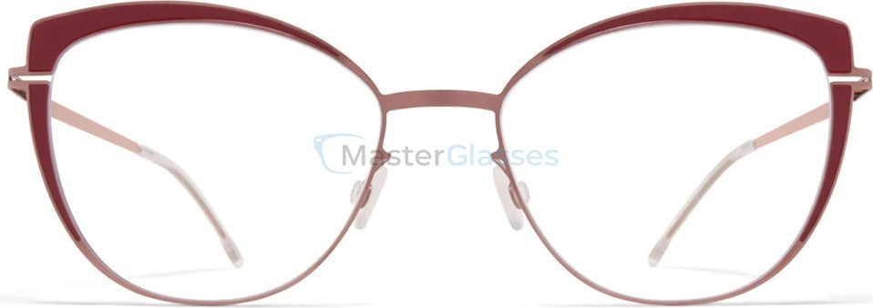  MYKITA KELSEY 403,  PURPLE BRONZE/CRANBERRY, CLEAR