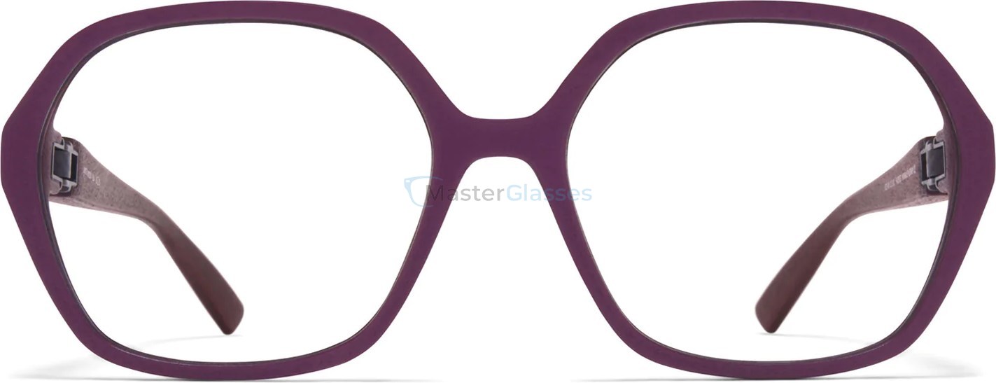  MYKITA LEIA 349,  MDL12-BURGUNDY/PURPL, CLEAR