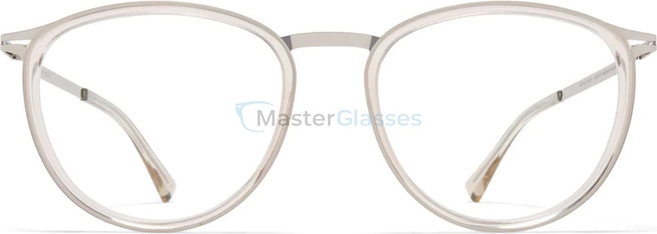  MYKITA HANSEN 831,  A41 SHINY SILVER/CHAMPAGNE, CLEAR