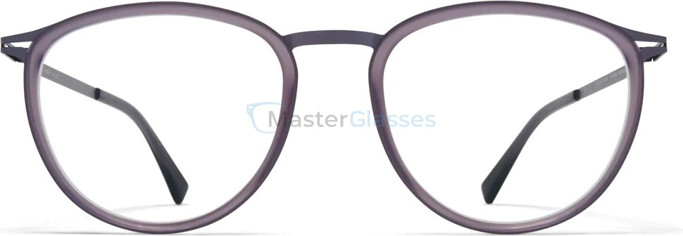  MYKITA HANSEN 884,  A51 BLACKBERRY/MATTE SMOKE, CLEAR