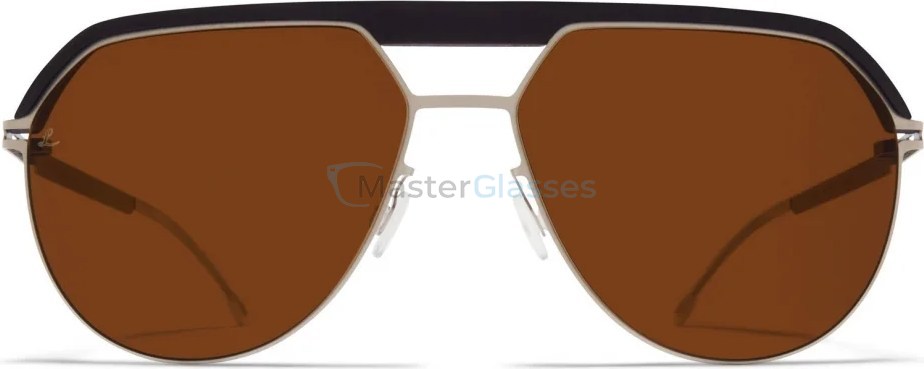   MYKITA ML02 471,  MH49-PITCH BLACK/MAT, LEICA AMBER SOLID