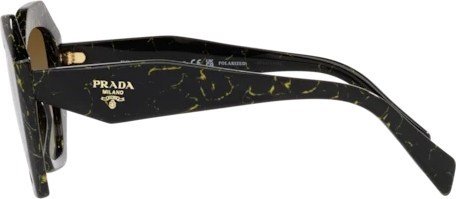   Prada PR 16WS 19D6E1 Black/yellow Marble