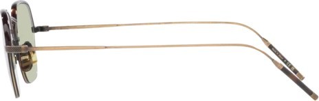   Oliver Peoples Tk-7 OV1291T 5284 Antique Gold/dark Tortoise