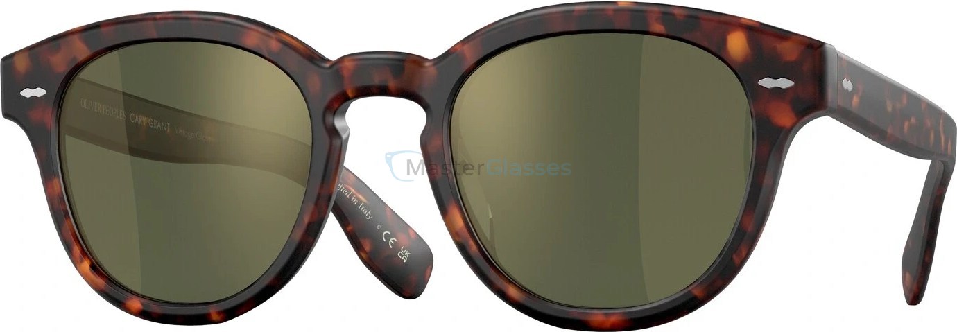  Oliver Peoples Cary Grant Sun OV5413SU 1454O8 Semi Matte Sable Tortoise