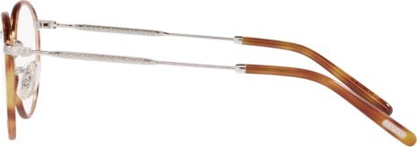  Oliver Peoples Carling OV1308 5063 Brushed Silver/amber Tortoise