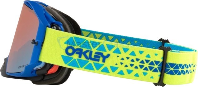    Oakley mx goggles Airbrake Mx OO7046 7046B9 Silver/blue Colorshift
