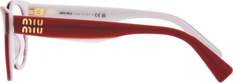  MIU MIU MU 02VV 10D1O1 Red And White