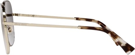   MIU MIU MU 50YS ZVN5O0 Pale Gold