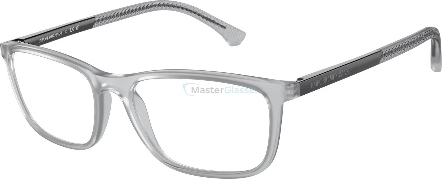  Emporio Armani EA3069 5012 Matte Transparent Grey