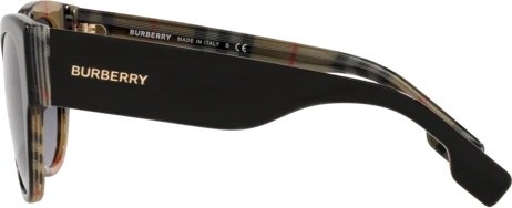   Burberry BE4294 38388G Top Black On Vintage Check