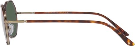   Giorgio Armani AR6112J 319871 Brushed Pale Gold/red Havana