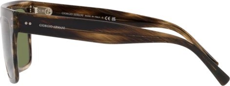   Giorgio Armani AR8177 54092A Striped Brown