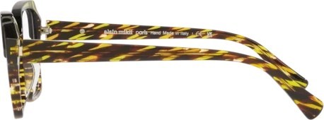  Alain Mikli A03152 002 Brown/noir Mikli/trasp Green