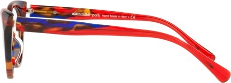  Alain Mikli Coralli A03142 002 Havana Blue Red/red Black