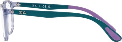  Ray-Ban RY1620 3906 Transp Violet On Rubber Violet