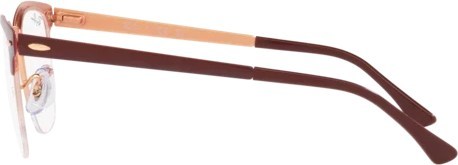  Ray-Ban Clubmaster Metal RX3716VM 3147 Bordeaux On Rose Gold